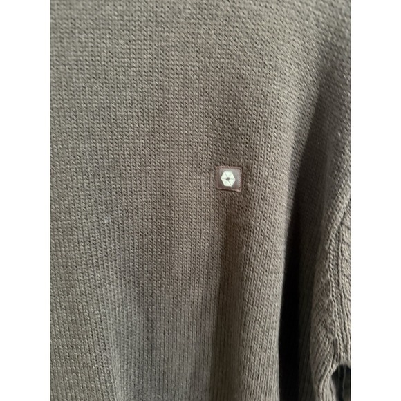 Vintage South Pole Turtleneck Sweater Mens Med Brown Skate Hip Hop Y2K - Picture 2 of 10